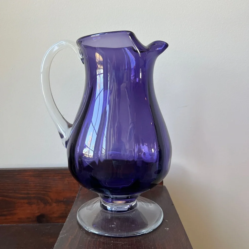 Purple Polish Vase Pitcher